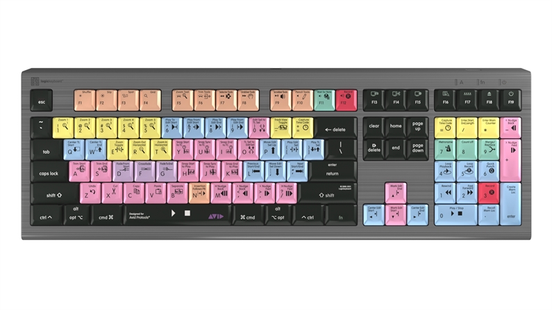 Pro Tools - Mac ASTRA 2 Backlit Keyboard